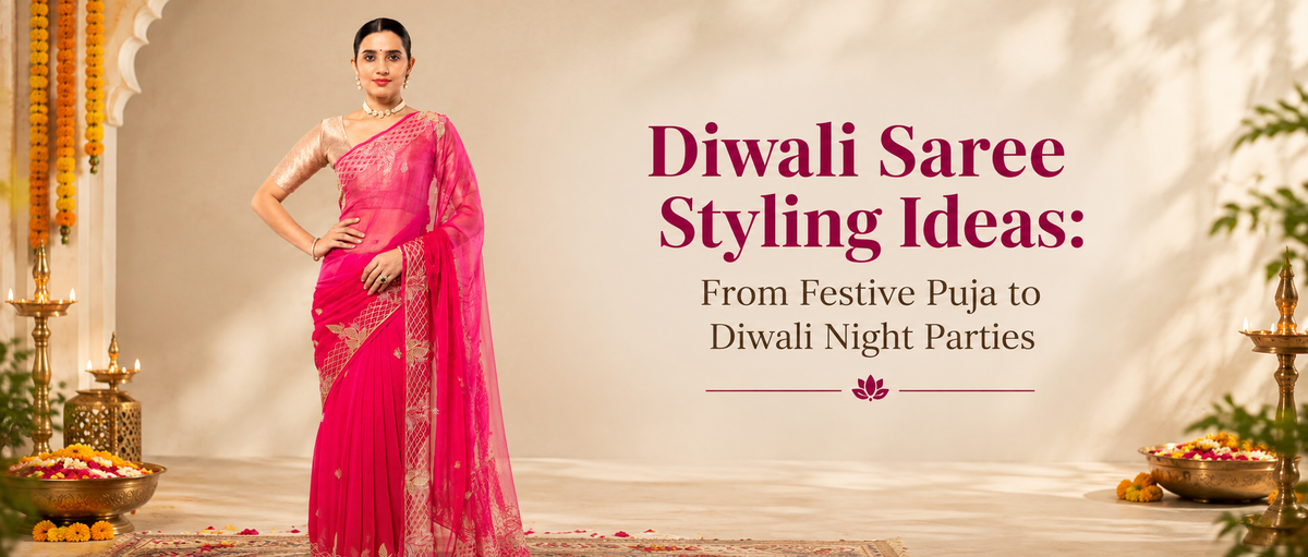 Diwali Saree Styling Ideas