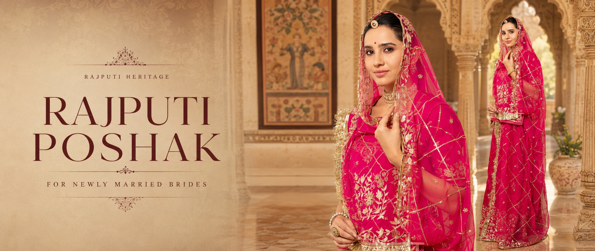 Best Rajputi Poshak Designs for Newly Married Brides