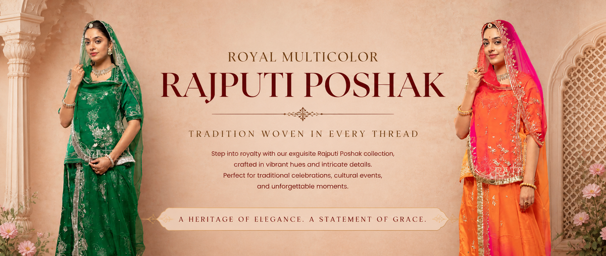 Wedding Bridal Rajputi Poshak: Modern Styling Ideas