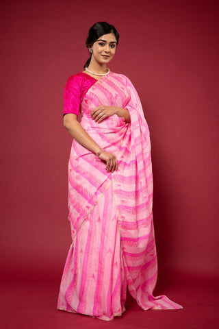 Viscose Chiffon All Over Work Saree