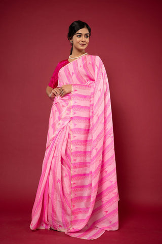 Viscose Chiffon All Over Work Saree