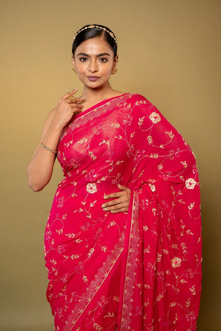 Fussia Chiffon Saree