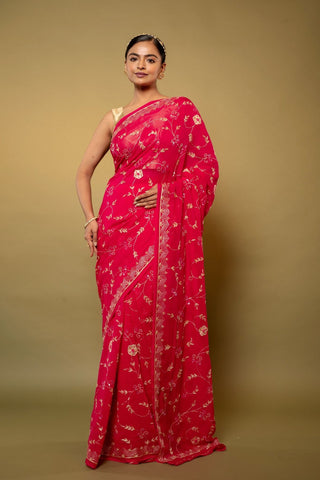 Fussia Chiffon Saree