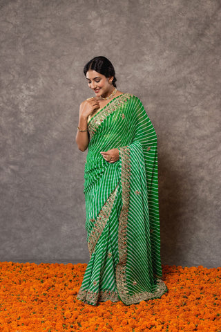 Rang Naaz Lehariya Saree