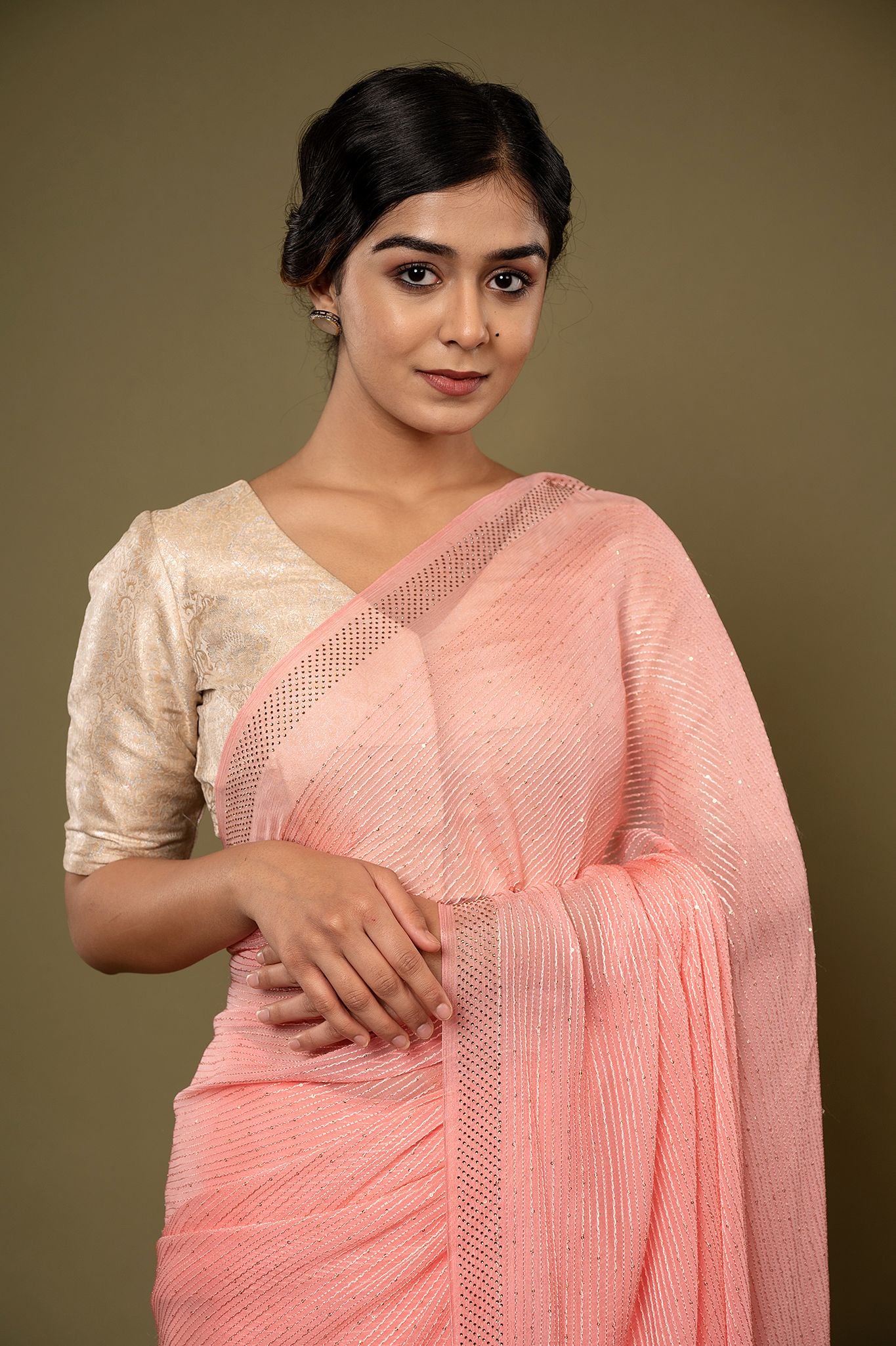 Viscose Chiffon All Over Saree
