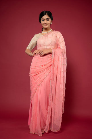 Viscose Chiffon Kardhana Saree