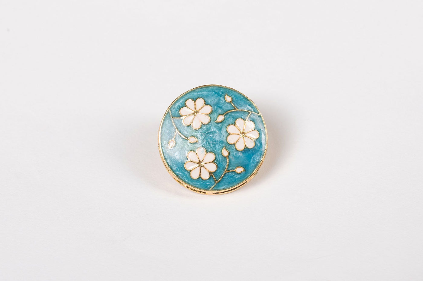 Turquoise Daisy Buttons