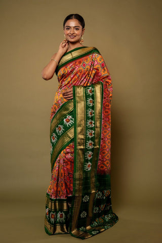 Inaaya Patola Silk Saree