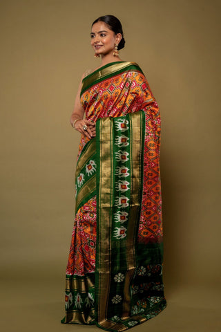 Inaaya Patola Silk Saree