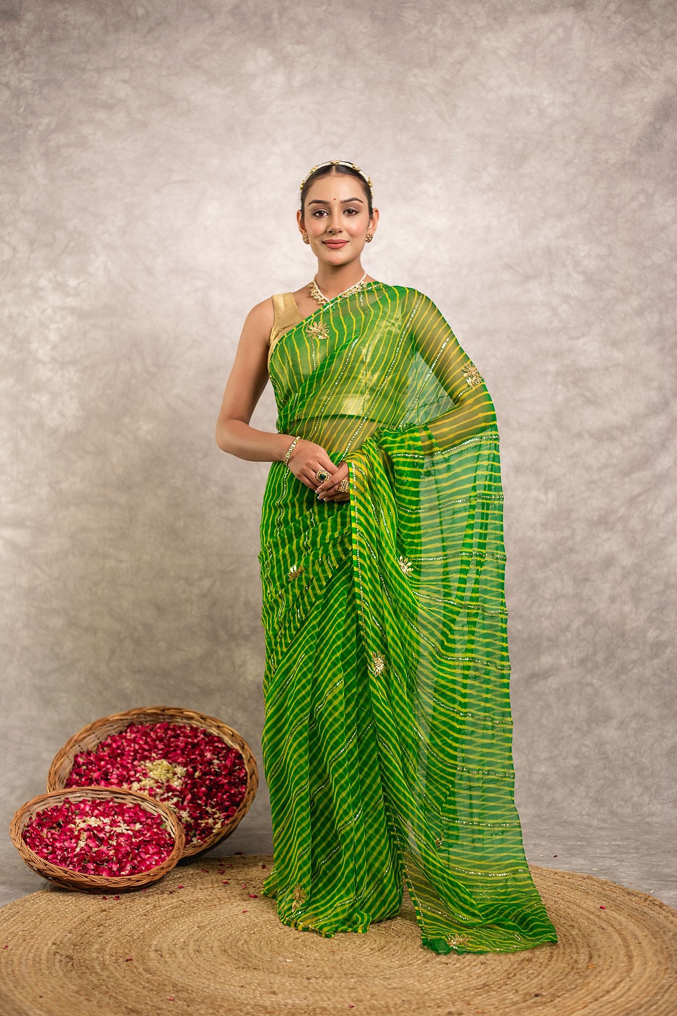 Gul - Mina Lehariya Saree