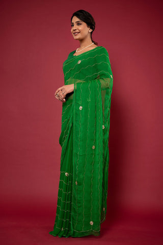 Viscose Chiffon All Over Saree