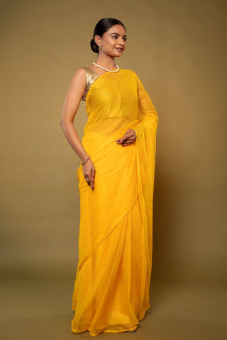 Raamukesh Ring Work Saree