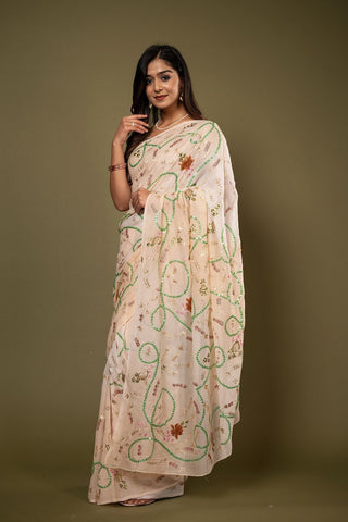 Pure Chiffon Siquin Saree