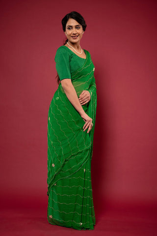 Viscose Chiffon All Over Saree