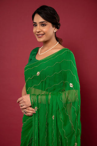 Viscose Chiffon All Over Saree