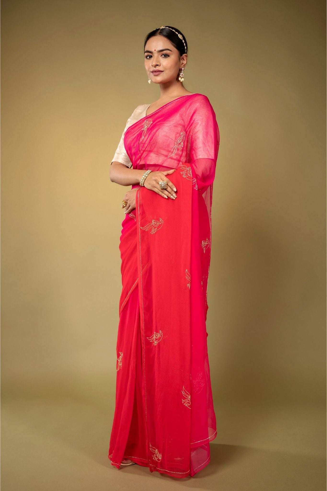 Fussia Chiffon Saree