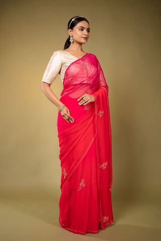 Fussia Chiffon Saree