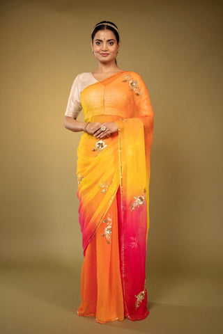 Chiffon Saree