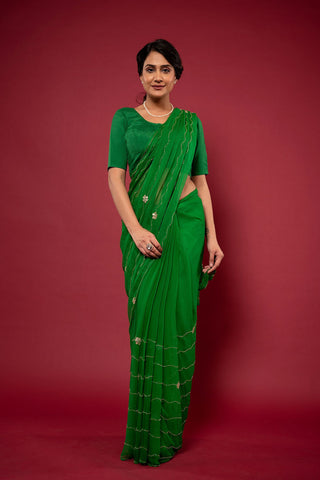 Viscose Chiffon All Over Saree