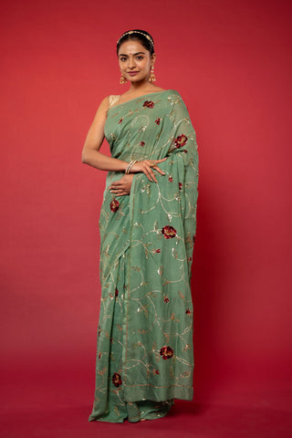 Pure Chiffon Saree