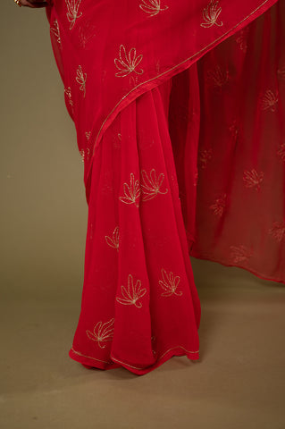 Viscose Chiffon All Over Saree