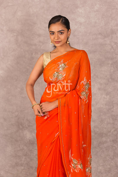 Mridula Chiffon Saree