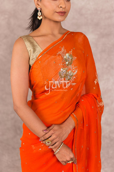 Mridula Chiffon Saree