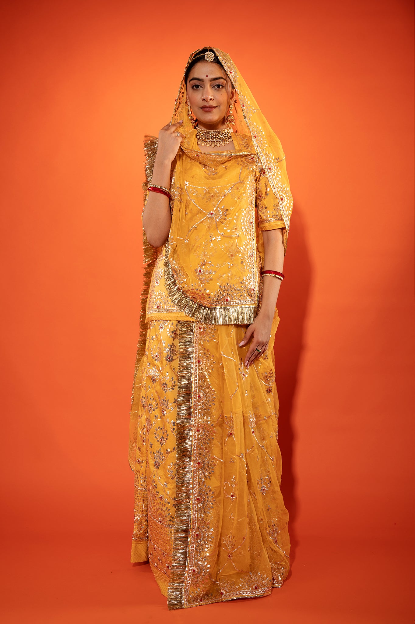 Satin Silk Maya Poshak