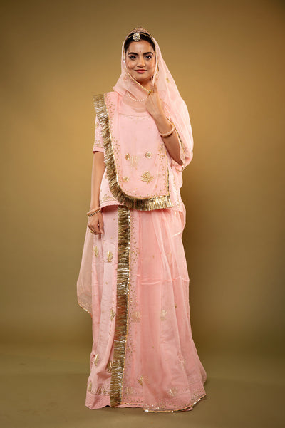 Satin Silk Surmaya Poshak