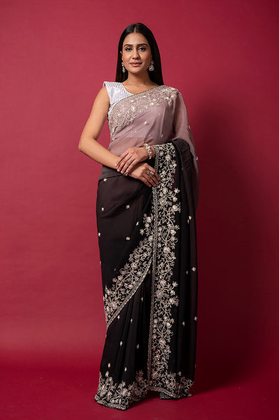 Cocktail Vanilla Saree