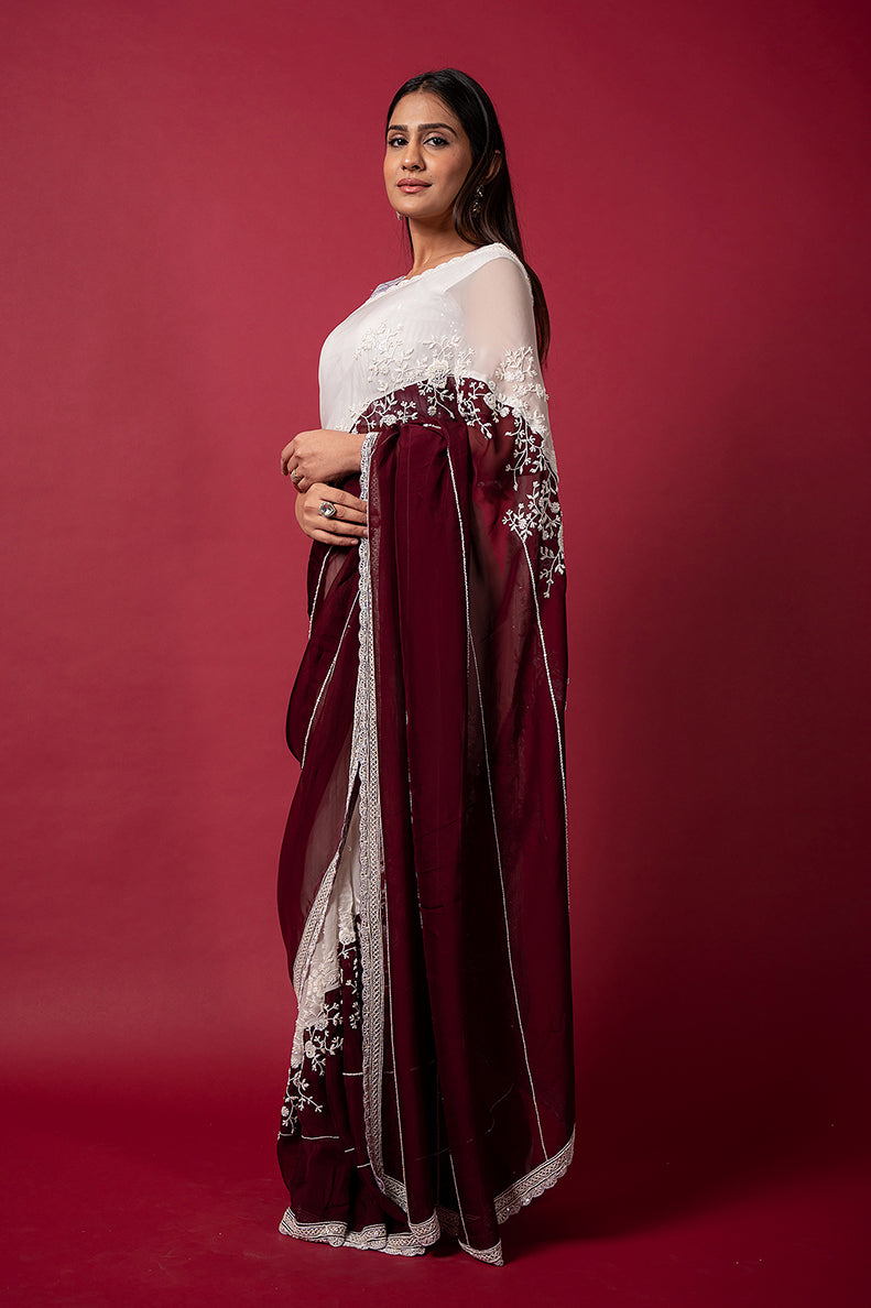 Cocktail Turftan 030 Saree