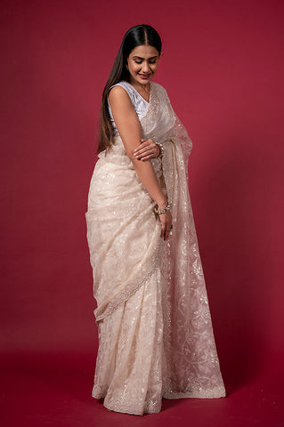 Antique Cocktail Saree