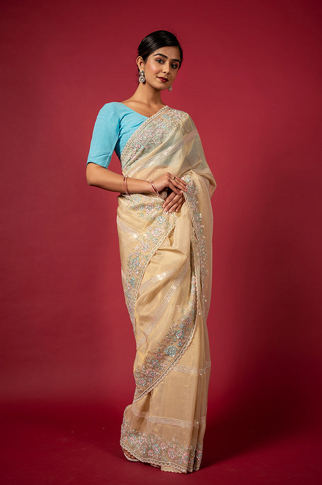 Cocktail Buttermilk 052 Saree