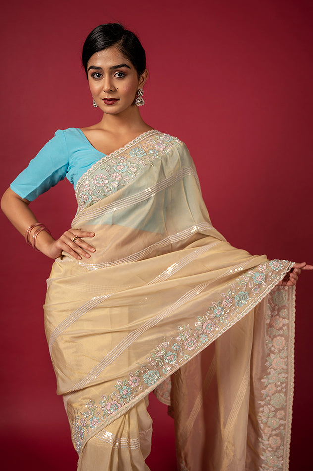 Cocktail Buttermilk 052 Saree