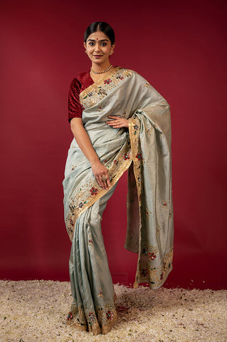 Tissue Saree