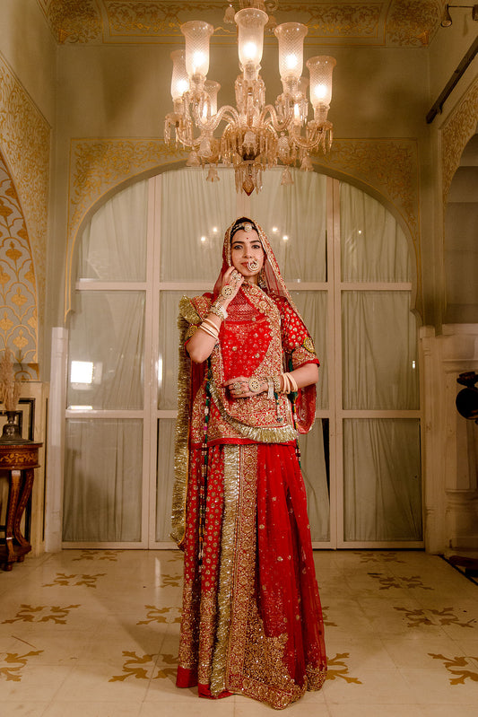 Rajputi bridal poshak with price hotsell